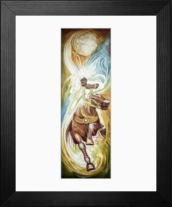 Framed Print : Painting of a horse rider by an Ethiopian artist, Ethiopian National Museum, Addis Ababa, Ethiopia, Africa Framed Print : Painting of a horse rider by an Ethiopian artist, Ethiopian National Museum, Addis Ababa, Ethiopia, Africa