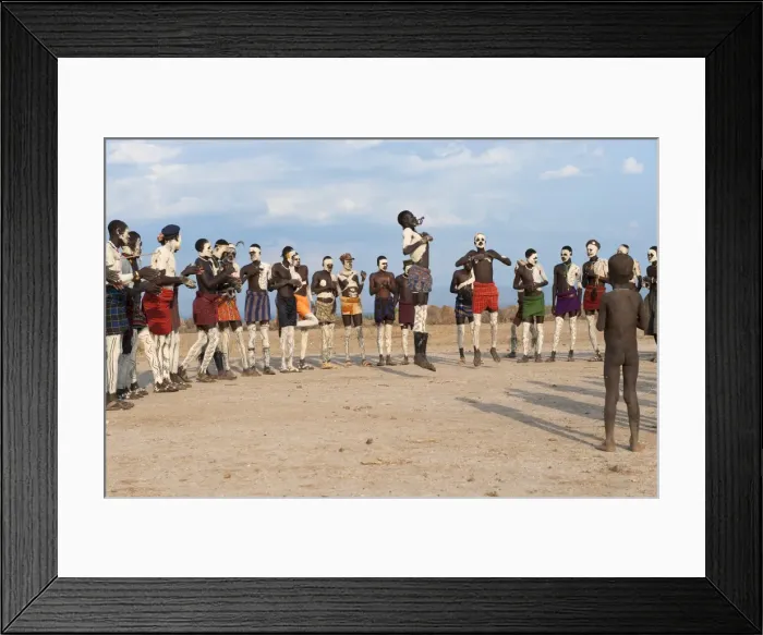 Framed Print : Nyangatom (Bumi) tribal dance ceremony, Omo River Valley, Ethiopia, Africa Framed Print : Nyangatom (Bumi) tribal dance ceremony, Omo River Valley, Ethiopia, Africa