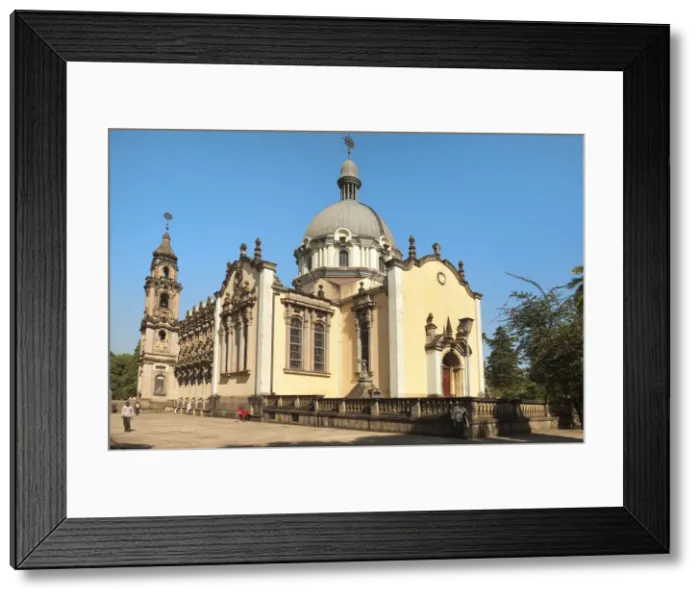 Framed Print : Holy Trinity Cathedral, (Kiddist Selassie), Addis Ababa, Ethiopia, Africa