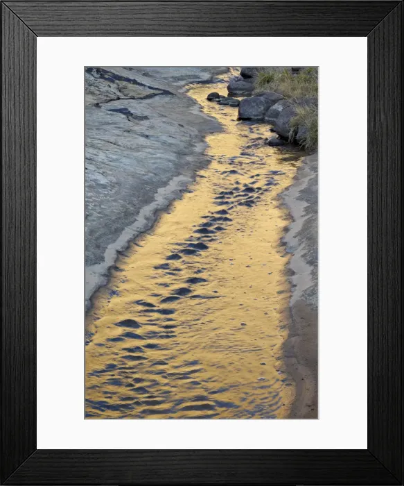 Framed Print : Stream reflecting first light, Grand Staircase-Escalante National Monument, Utah, United States of America, North America Framed Print : Stream reflecting first light, Grand Staircase-Escalante National Monument, Utah, United States of America, North America