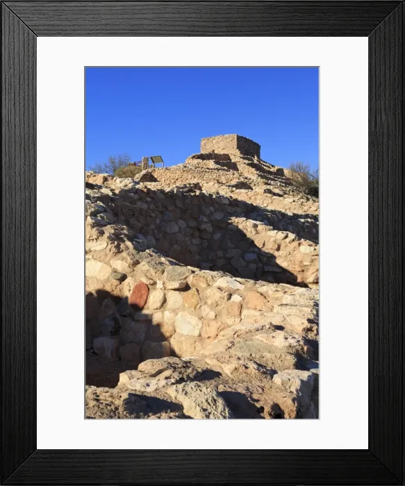 Framed Print : Tuzigoot National Monument, Clarkdale, Arizona, United States of America, North America Framed Print : Tuzigoot National Monument, Clarkdale, Arizona, United States of America, North America