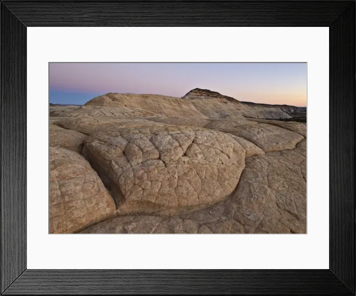 Framed Print : Sandstone hill at dusk, Grand Staircase-Escalante National Monument, Utah, United States of America, North America Framed Print : Sandstone hill at dusk, Grand Staircase-Escalante National Monument, Utah, United States of America, North America