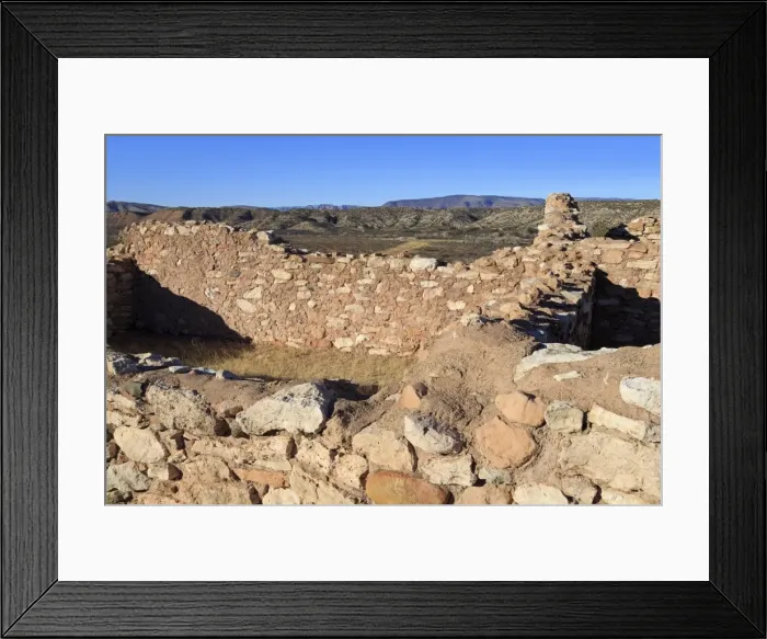 Framed Print : Tuzigoot National Monument, Clarkdale, Arizona, United States of America, North America Framed Print : Tuzigoot National Monument, Clarkdale, Arizona, United States of America, North America