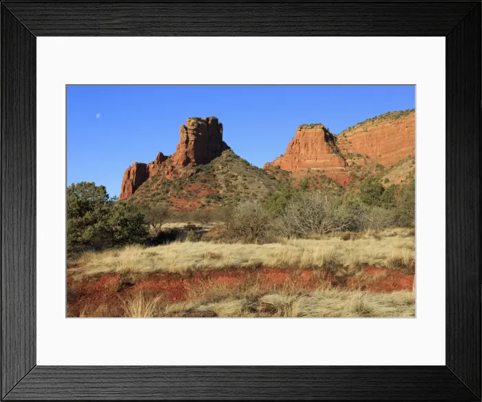 Framed Print : Red Rock formations in Sedona, Arizona, United States of America, North America Framed Print : Red Rock formations in Sedona, Arizona, United States of America, North America