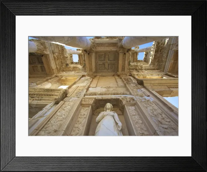 Framed Print : Detail of Library of Celsus, Ephesus, Anatolia, Turkey, Asia Minor, Eurasia Framed Print : Detail of Library of Celsus, Ephesus, Anatolia, Turkey, Asia Minor, Eurasia
