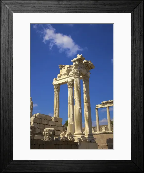 Framed Print : Temple of Trajan, Bergama (Pergamum), Anatolia, Turkey, Asia Minor, Eurasia Framed Print : Temple of Trajan, Bergama (Pergamum), Anatolia, Turkey, Asia Minor, Eurasia