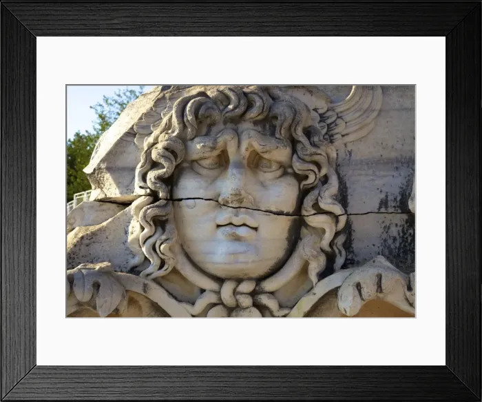 Framed Print : Head of Medusa, Temple of Apollo, Didyma, Anatolia, Turkey, Asia Minor, Eurasia Framed Print : Head of Medusa, Temple of Apollo, Didyma, Anatolia, Turkey, Asia Minor, Eurasia
