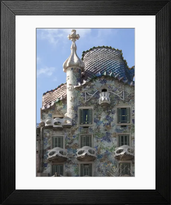 Framed Print : Casa Batllo, a house designed by Antonio Gaudi and admired by Salvador Dali, UNESCO World Heritage Site, Passeig de Gracia, Barcelona, Catalunya, Spain, Europe Framed Print : Casa Batllo, a house designed by Antonio Gaudi and admired by Salvador Dali, UNESCO World Heritage Site, Passeig de Gracia, Barcelona, Catalunya, Spain, Europe