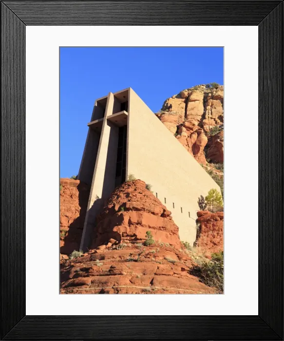 Framed Print : Chapel of the Holy Cross, Sedona, Arizona, United States of America, North America Framed Print : Chapel of the Holy Cross, Sedona, Arizona, United States of America, North America