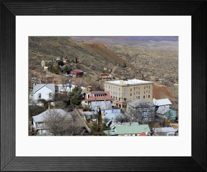 Framed Print : Jerome Mining Town, Arizona, United States of America, North America Framed Print : Jerome Mining Town, Arizona, United States of America, North America