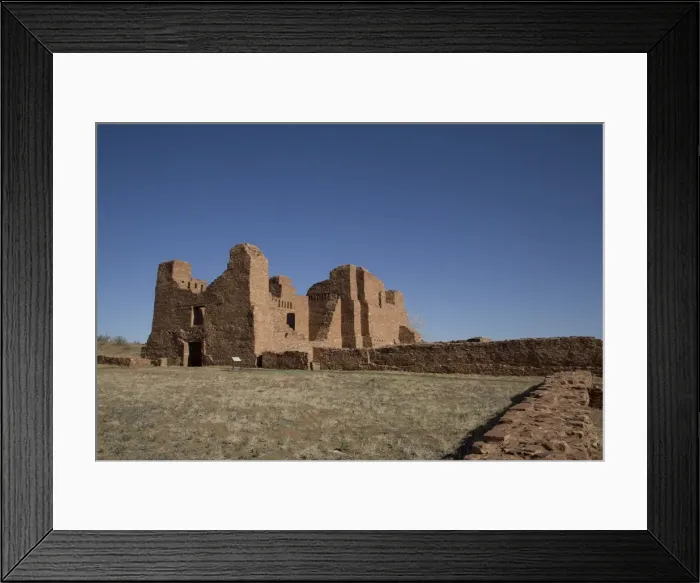 Framed Print : Quarai Mission, building began around 1628, Salinas Pueblo Missions National Monument, New Mexico, United States of America, North America Framed Print : Quarai Mission, building began around 1628, Salinas Pueblo Missions National Monument, New Mexico, United States of America, North America