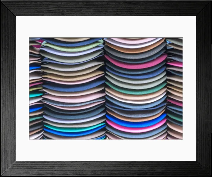 Framed Print : Otavalo market, hats stall, Imbabura Province, Ecuador, South America Framed Print : Otavalo market, hats stall, Imbabura Province, Ecuador, South America