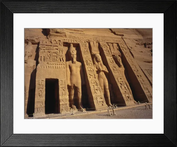 Framed Print : Temple of Nefertari, Abu Simbel, Egypt Framed Print : Temple of Nefertari, Abu Simbel, Egypt