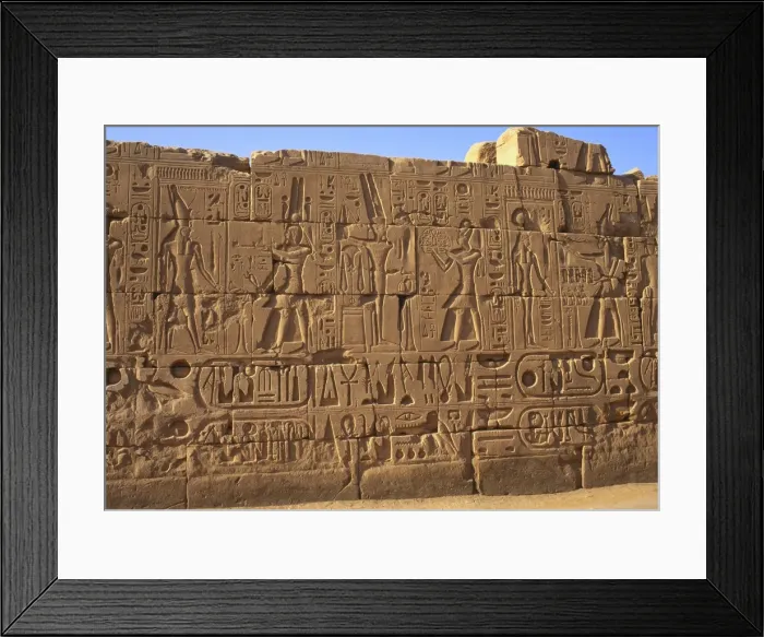 Framed Print : Temple of Amun, Luxor, Egypt Framed Print : Temple of Amun, Luxor, Egypt