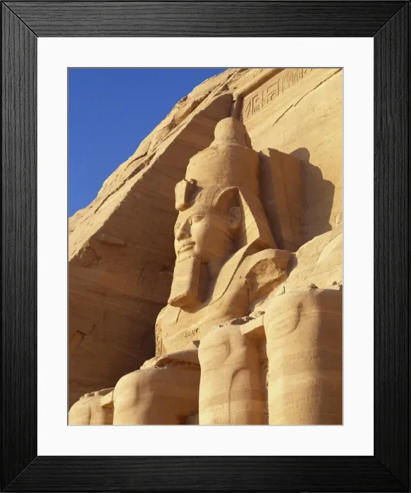 Framed Print : Temple of Rameses II, Abu Simbel, Egypt