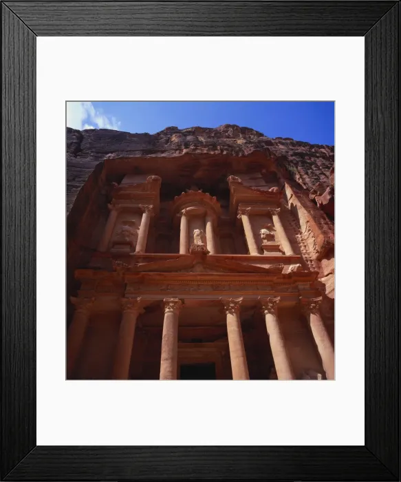 Framed Print : Khazneh, Petra, Jordan, Egypt Framed Print : Khazneh, Petra, Jordan, Egypt