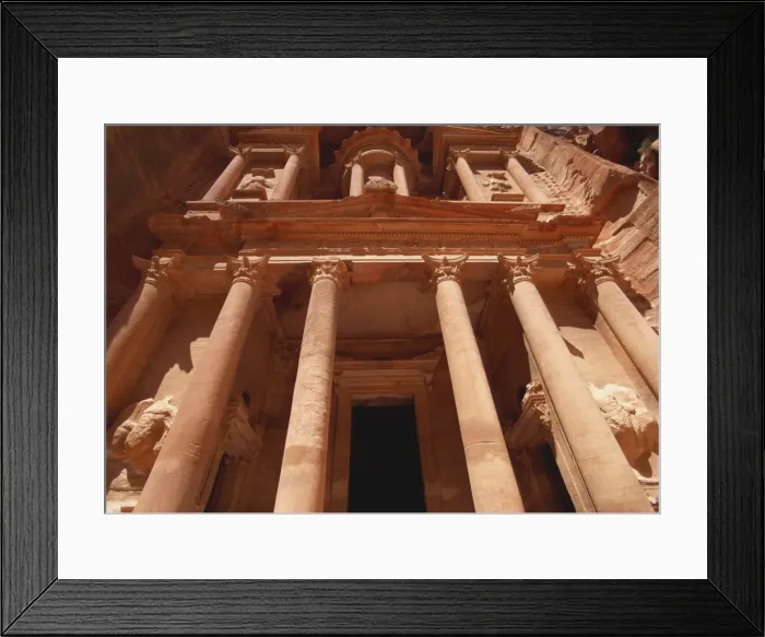 Framed Print : Khazneh, Petra, Jordan, Egypt Framed Print : Khazneh, Petra, Jordan, Egypt