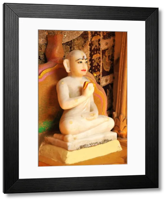 Framed Print : Depiction of Rishabha in Jain temple of Adinath (Rishabha), dating from the 12th century, Jaisalmer, Rajasthan, India, Asia Framed Print : Depiction of Rishabha in Jain temple of Adinath (Rishabha), dating from the 12th century, Jaisalmer, Rajasthan, India, Asia