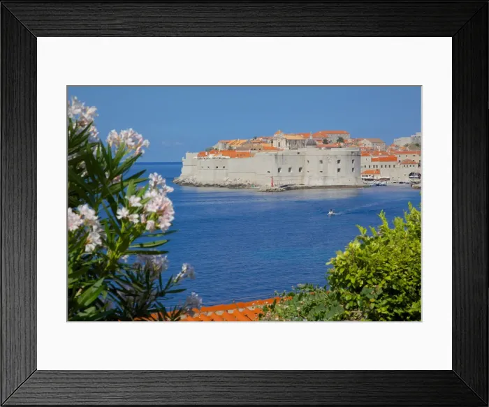 Framed Print : View of Old Town, Cavtat, Dubrovnik Riviera, Dalmatian Coast, Dalmatia, Croatia, Europe Framed Print : View of Old Town, Cavtat, Dubrovnik Riviera, Dalmatian Coast, Dalmatia, Croatia, Europe