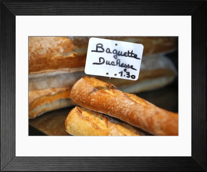 Framed Print : French baguette, Saint-Gervais-les-Bains, Rhone-Alpes, France, Europe Framed Print : French baguette, Saint-Gervais-les-Bains, Rhone-Alpes, France, Europe