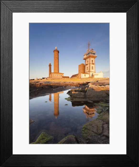 Framed Print : The Lighthouse of Phare d Eckmuhl, Penmarc h, Finistere, Brittany, France, Europe Framed Print : The Lighthouse of Phare d Eckmuhl, Penmarc h, Finistere, Brittany, France, Europe