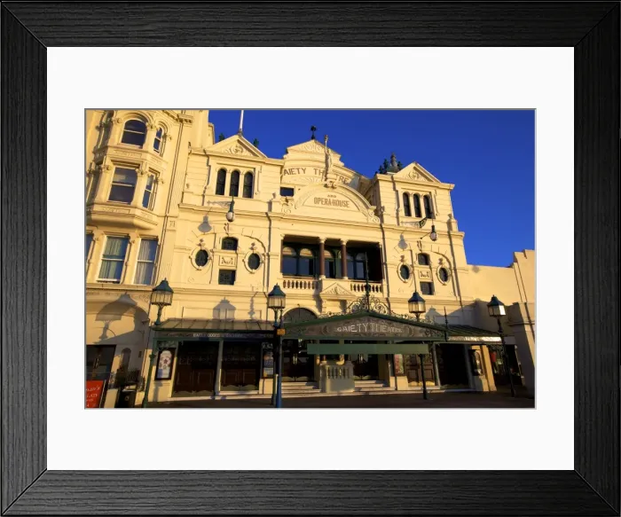 Framed Print : Gaiety Theatre, Douglas, Isle of Man, Europe Framed Print : Gaiety Theatre, Douglas, Isle of Man, Europe