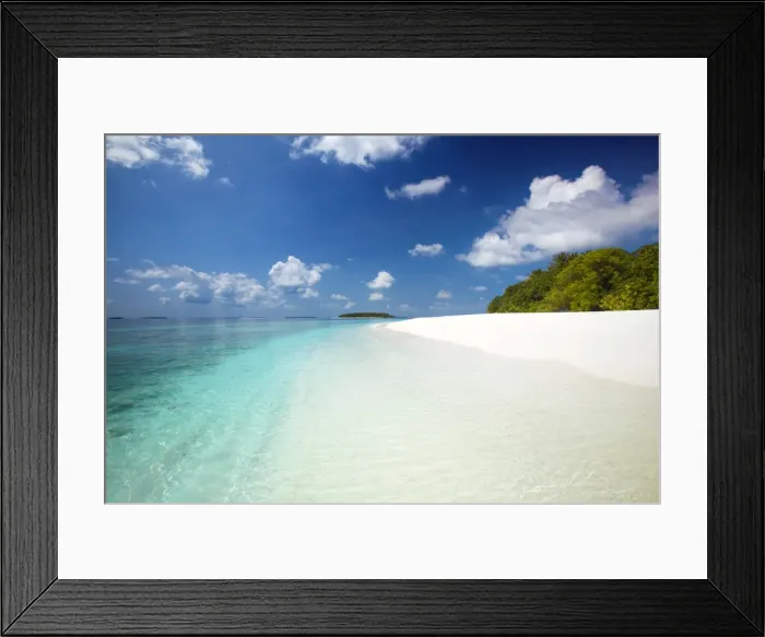 Framed Print : Tropical beach, Baa Atoll, Maldives, Indian Ocean, Asia Framed Print : Tropical beach, Baa Atoll, Maldives, Indian Ocean, Asia