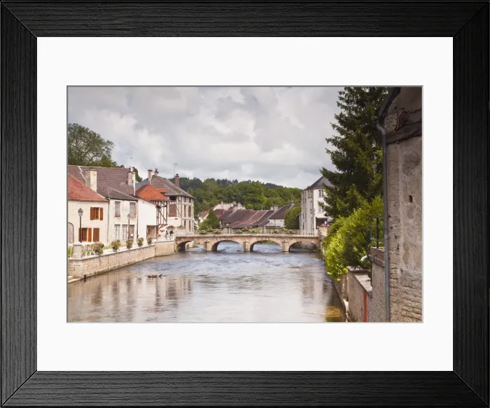 Framed Print : The River Ource running through the village of Essoyes, Aube, Champagne-Ardennes, France, Europe Framed Print : The River Ource running through the village of Essoyes, Aube, Champagne-Ardennes, France, Europe