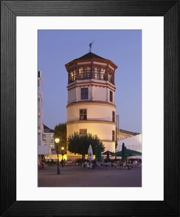 Framed Print : Schlossturm tower at the Rheinpromenade, Dusseldorf, North Rhine Westphalia, Germany, Europe Framed Print : Schlossturm tower at the Rheinpromenade, Dusseldorf, North Rhine Westphalia, Germany, Europe