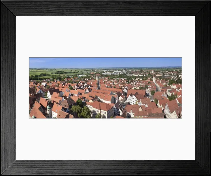 Framed Print : View over the old town of Noerdlingen, Romantische Strasse, Schwaben, Bavaria, Germany, Europe Framed Print : View over the old town of Noerdlingen, Romantische Strasse, Schwaben, Bavaria, Germany, Europe