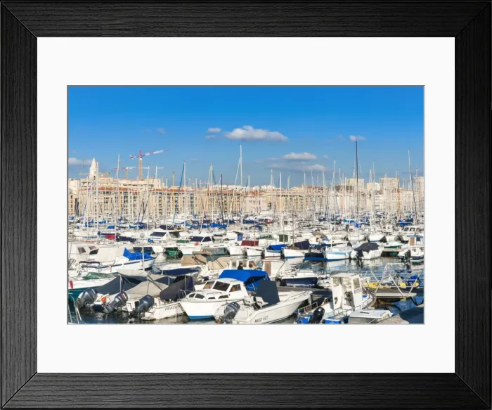 Framed Print : View across the Vieux Port, Marseille, Bouches-du-Rhone, Provence-Alpes-Cote-d Azur, France, Mediterranean, Europe Framed Print : View across the Vieux Port, Marseille, Bouches-du-Rhone, Provence-Alpes-Cote-d Azur, France, Mediterranean, Europe