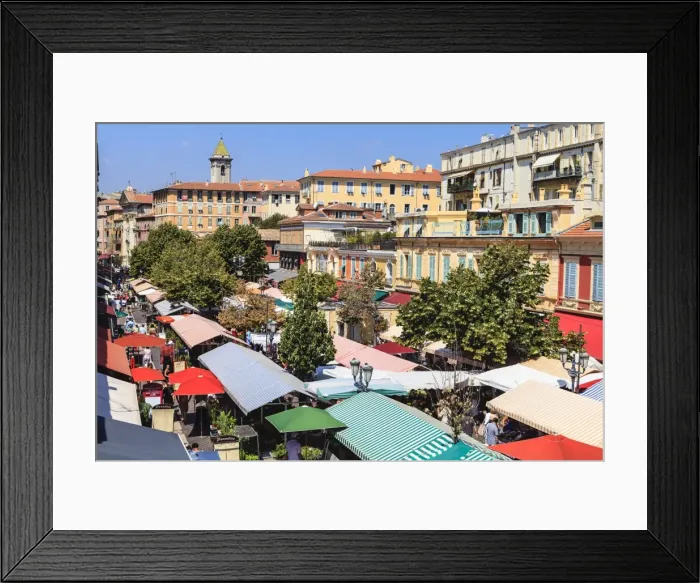 Framed Print : The morning fruit and vegetable market, Cours Saleya, Nice, Alpes Maritimes, Provence, Cote d Azur, French Riviera, France, Europe Framed Print : The morning fruit and vegetable market, Cours Saleya, Nice, Alpes Maritimes, Provence, Cote d Azur, French Riviera, France, Europe