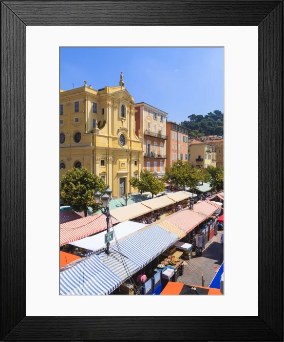 Framed Print : The morning fruit and vegetable market, Cours Saleya, Nice, Alpes Maritimes, Provence, Cote d Azur, French Riviera, France, Europe Framed Print : The morning fruit and vegetable market, Cours Saleya, Nice, Alpes Maritimes, Provence, Cote d Azur, French Riviera, France, Europe