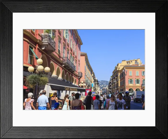 Framed Print : Place Massena, Nice, Alpes-Maritimes, Provence, Cote d Azur, French Riviera, France, Europe Framed Print : Place Massena, Nice, Alpes-Maritimes, Provence, Cote d Azur, French Riviera, France, Europe