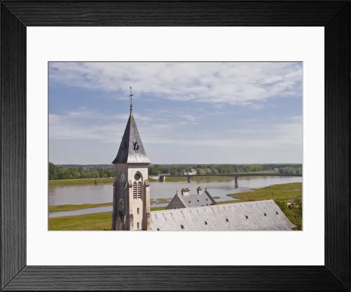 Framed Print : The Eglise Saint Nicolas de Chaumont-sur-Loire with the River Loire behind, Loir-et-Cher, Centre, France, Europe Framed Print : The Eglise Saint Nicolas de Chaumont-sur-Loire with the River Loire behind, Loir-et-Cher, Centre, France, Europe