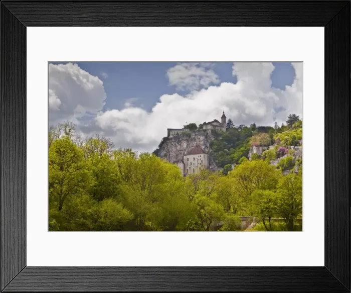 Framed Print : The ancient village of Rocamadour, a pilgrimage destination, in the Lot area, France, Europe Framed Print : The ancient village of Rocamadour, a pilgrimage destination, in the Lot area, France, Europe