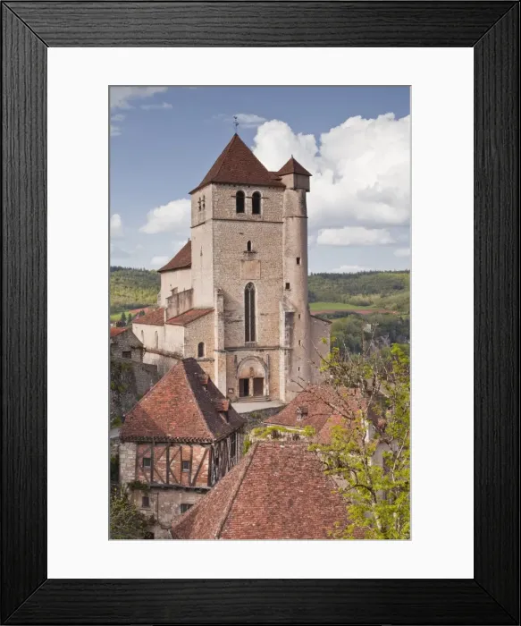 Framed Print : The village of Saint Cirq Lapopie, designated a Beaux Village de France, Lot, France, Europe Framed Print : The village of Saint Cirq Lapopie, designated a Beaux Village de France, Lot, France, Europe