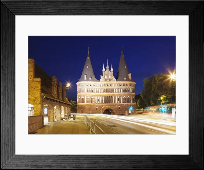 Framed Print : Holstentor, Lubeck, Schleswig Holstein, Germany, Europe Framed Print : Holstentor, Lubeck, Schleswig Holstein, Germany, Europe