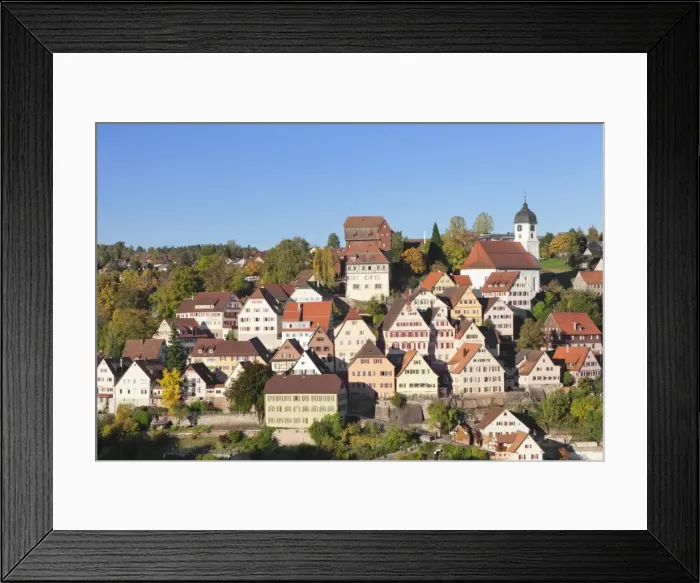 Framed Print : Altensteig, Black Forest, Baden Wurttemberg, Germany, Europe Framed Print : Altensteig, Black Forest, Baden Wurttemberg, Germany, Europe