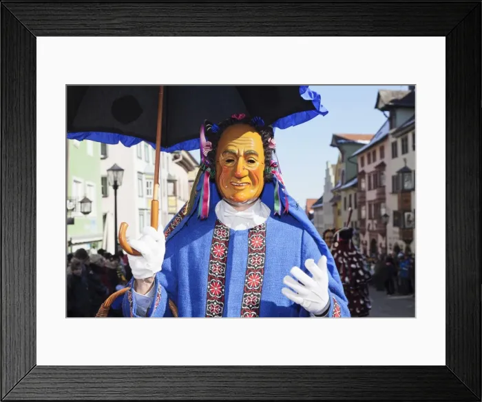 Framed Print : Man in traditional costume (Schantle), Narrensprung, traditional carnival, Rottweiler Fasnet, Rottweil, Black Forest, Baden Wurttemberg, Germany, Europe Framed Print : Man in traditional costume (Schantle), Narrensprung, traditional carnival, Rottweiler Fasnet, Rottweil, Black Forest, Baden Wurttemberg, Germany, Europe
