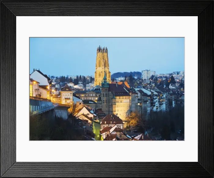 Framed Print : The 13th century Gothic church, St. Nicolas Cathedral, Fribourg, Switzerland, Europe Framed Print : The 13th century Gothic church, St. Nicolas Cathedral, Fribourg, Switzerland, Europe