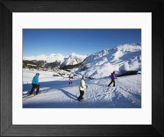 Framed Print : Arosa mountain resort ski area, Graubunden, Swiss Alps, Switzerland, Europe Framed Print : Arosa mountain resort ski area, Graubunden, Swiss Alps, Switzerland, Europe