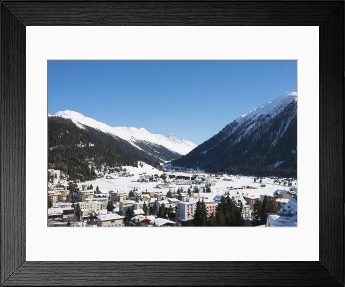 Framed Print : Davos, Graubunden, Swiss Alps, Switzerland, Europe Framed Print : Davos, Graubunden, Swiss Alps, Switzerland, Europe