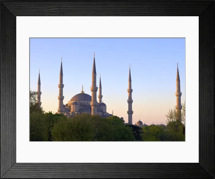 Framed Print : Blue Mosque (Sultan Ahmet Camii), UNESCO World Heritage Site, Istanbul, Turkey, Europe Framed Print : Blue Mosque (Sultan Ahmet Camii), UNESCO World Heritage Site, Istanbul, Turkey, Europe