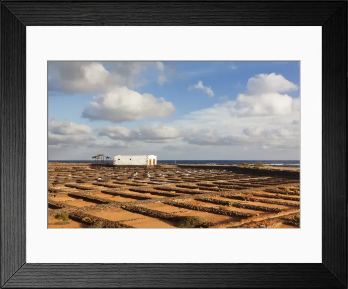 Framed Print : Las Salinas, Museo del Sal, Fuerteventura, Canary Islands, Spain, Atlantic, Europe Framed Print : Las Salinas, Museo del Sal, Fuerteventura, Canary Islands, Spain, Atlantic, Europe