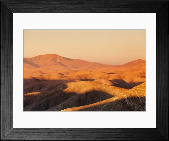 Framed Print : Mountain landscape at sunset, Mountains of Betancuria, Fuerteventura, Canary Islands, Spain, Europe Framed Print : Mountain landscape at sunset, Mountains of Betancuria, Fuerteventura, Canary Islands, Spain, Europe