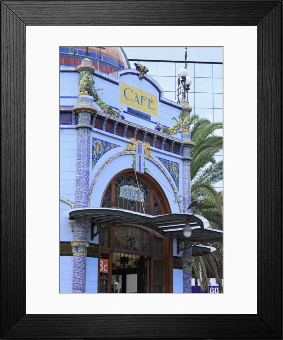 Framed Print : Cafe in San Telmo Park in the Triana District, Las Palmas City, Gran Canaria Island, Canary Islands, Spain, Europe Framed Print : Cafe in San Telmo Park in the Triana District, Las Palmas City, Gran Canaria Island, Canary Islands, Spain, Europe