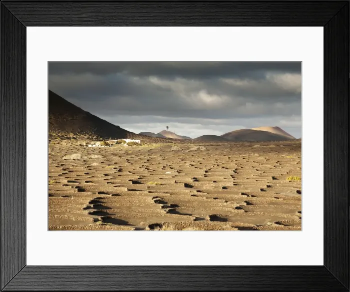 Framed Print : La Geria, Lanzarote, Canary Islands, Spain, Atlantic, Europe Framed Print : La Geria, Lanzarote, Canary Islands, Spain, Atlantic, Europe