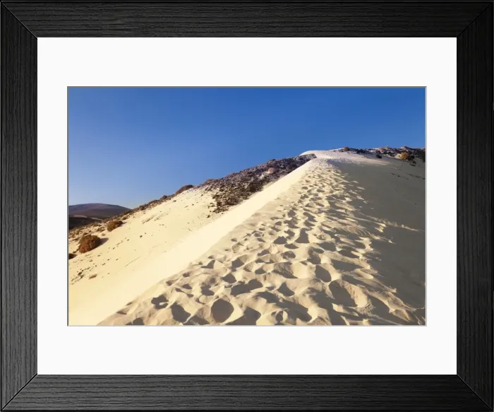 Framed Print : Sand dune, Risco del Paso, Playa de Sotavento, Fuerteventura, Canary Islands, Spain, Europe Framed Print : Sand dune, Risco del Paso, Playa de Sotavento, Fuerteventura, Canary Islands, Spain, Europe