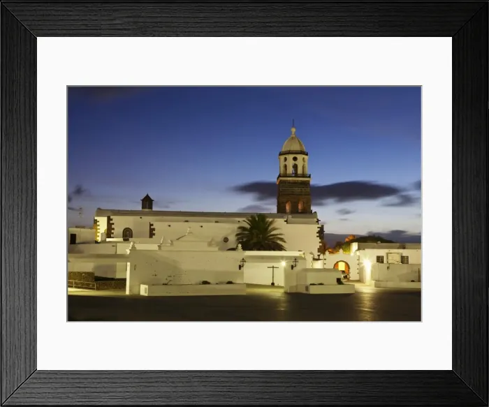 Framed Print : Iglesia Nuestra church, Teguise, Lanzarote, Canary Islands, Spain, Europe Framed Print : Iglesia Nuestra church, Teguise, Lanzarote, Canary Islands, Spain, Europe